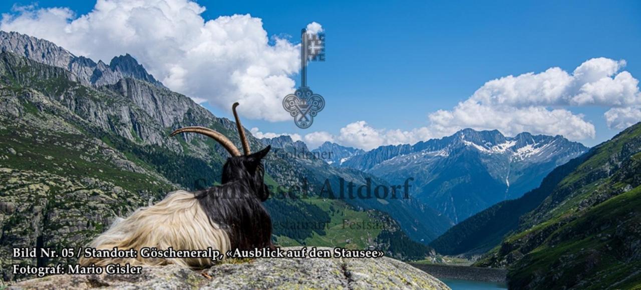 Hotel Restaurant Goldener Schluessel Altdorf Ngoại thất bức ảnh